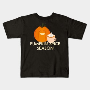 Pumpkin Spice and Everything Nice - Festive Fall Season Design To Show Your Love For Autumn Kids T-Shirt